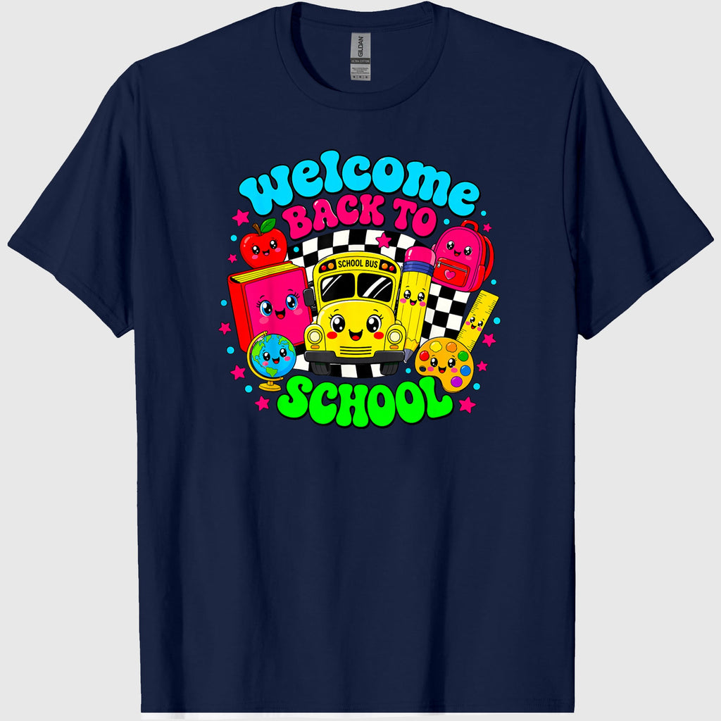 Welcome Back to School First Day of School Teachers Students T-Shirt