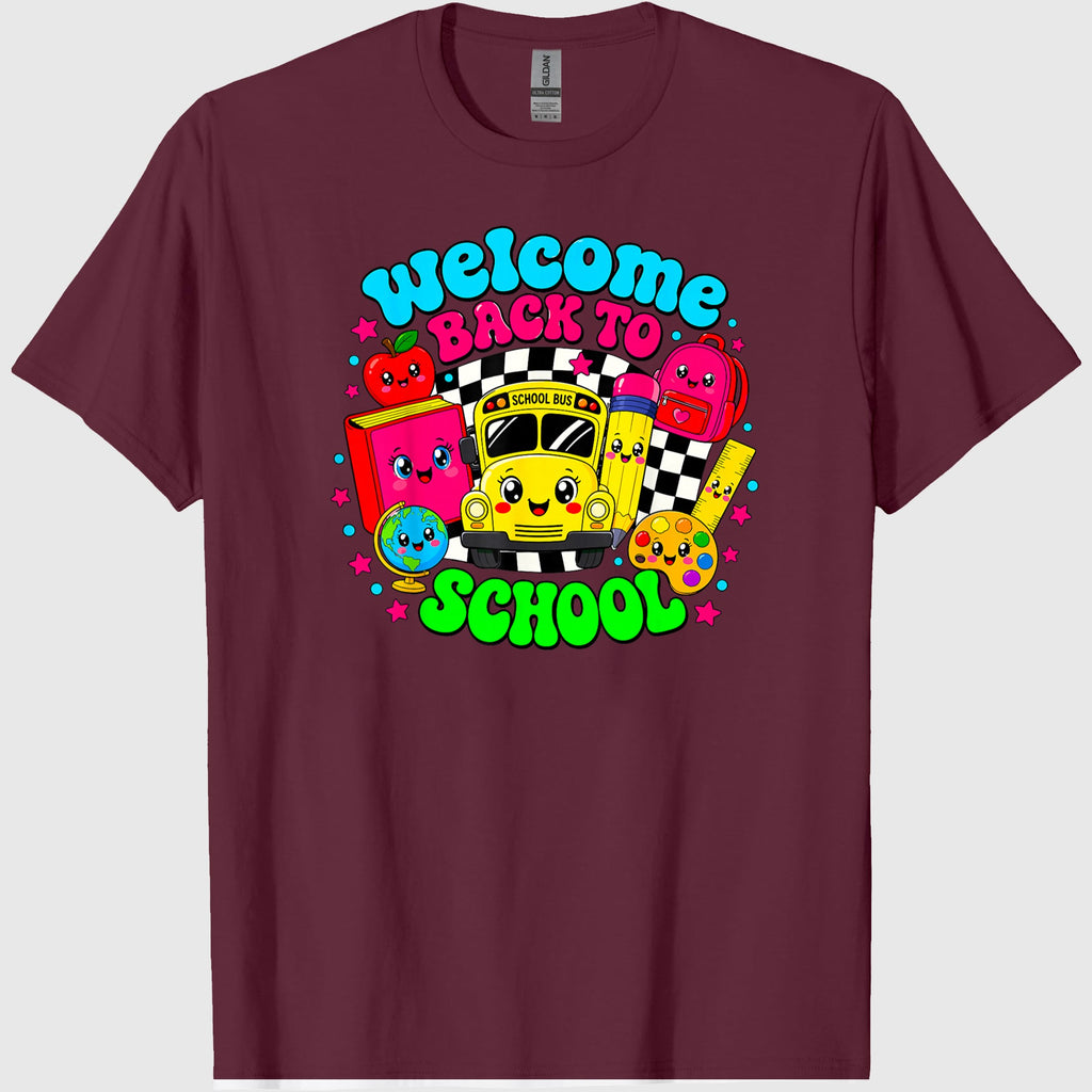 Welcome Back to School First Day of School Teachers Students T-Shirt