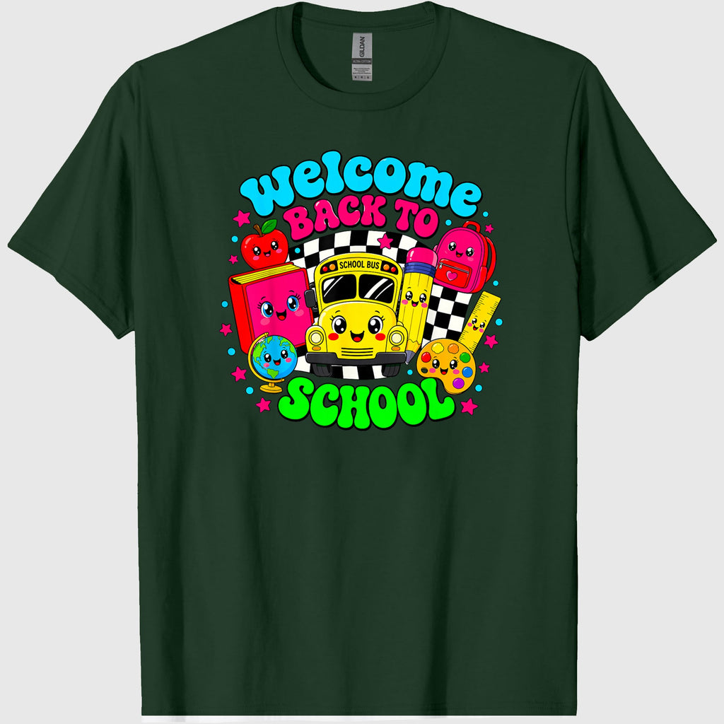 Welcome Back to School First Day of School Teachers Students T-Shirt