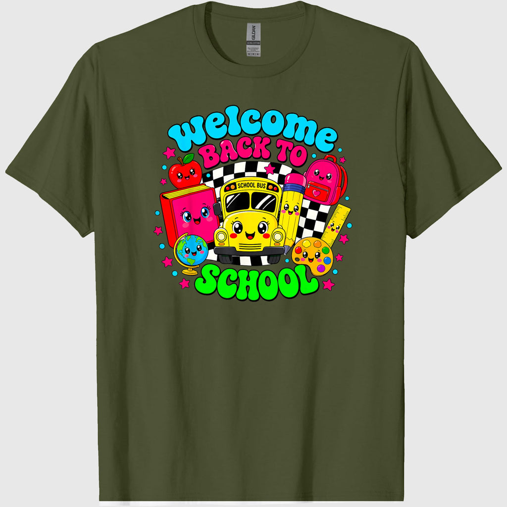 Welcome Back to School First Day of School Teachers Students T-Shirt